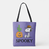 Peanuts | Spike's Desert Halloween Tote Bag (Achterkant)