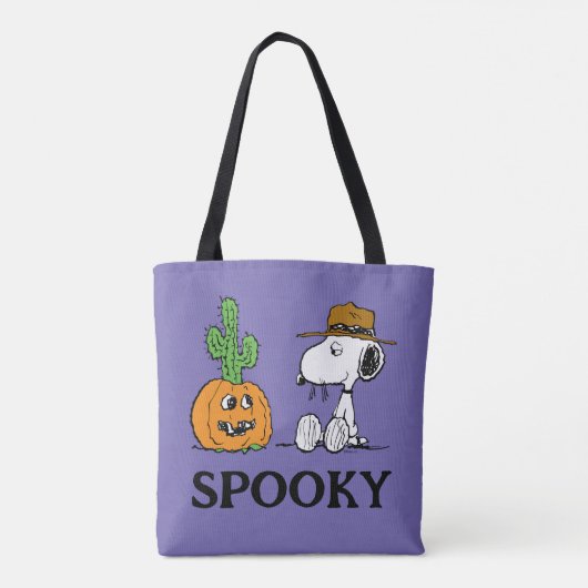 Peanuts | Spike's Desert Halloween Tote Bag (Achterkant)