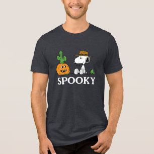 Peanuts Spike's Desert Halloween Tri-Blend Shirt