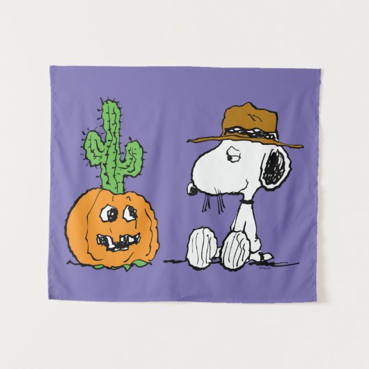 Peanuts | Spike's Desert Halloween Wandkleed (Voorkant (horizontaal))