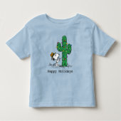 Peanuts | Spike's Kerstcactus Kinder Shirts (Voorkant)
