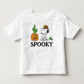 Peanuts | Spike's woestijn Halloween Kinder Shirts (Voorkant)