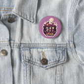 Peanuts Squad Ghouls Ketel Halloween Ronde Button 5,7 Cm (In situ)