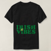 Peanuts St Patrick's Day Snoopy Irish Vibes T-Shir T-shirt (Design voorkant)