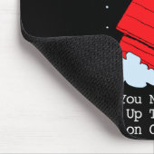 Peanuts The Flying Ace At Christmas Muismat (Hoek)