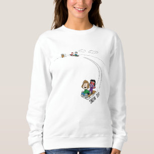 Peanuts   The Peanuts Gang Sled Riding Trui