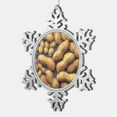 Peanuts Tin Sneeuwvlok Ornament (Rechts)