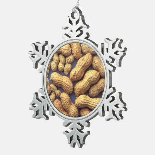 Peanuts Tin Sneeuwvlok Ornament (Rechts)