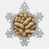 Peanuts Tin Sneeuwvlok Ornament (Voorkant)