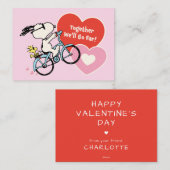 Peanuts | Together We'll Go Far Notitiekaartje (Voorkant / Achterkant)