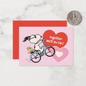 Peanuts | Together We'll Go Far Notitiekaartje (Voorkant / Achterkant in situ)