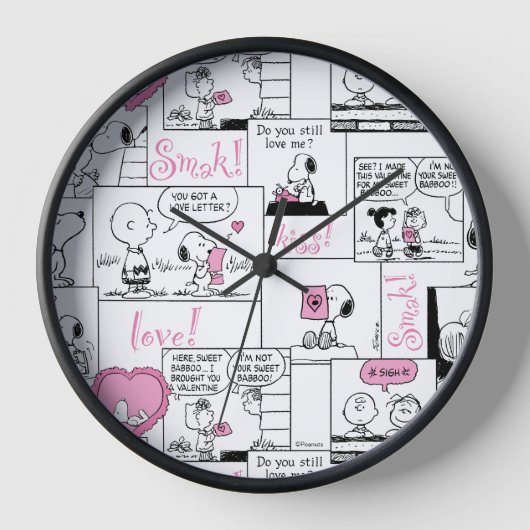 Peanuts | Valentijn Hart Liefde Patroon (Voorkant)