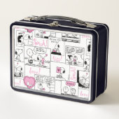 Peanuts | Valentijn Hart Liefde Patroon (Voorkant)