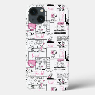 Peanuts   Valentijn Hart Liefde Patroon Case-Mate iPhone Case