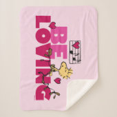 Peanuts | VALENTIJNSDAG | Houtvoorraad Sherpa Deken (Voorkant)