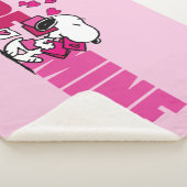 Peanuts | VALENTIJNSDAG | Snoopy Sherpa Deken (3/4)