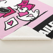 Peanuts | VALENTIJNSDAG | Snoopy Sherpa Deken (3/4)