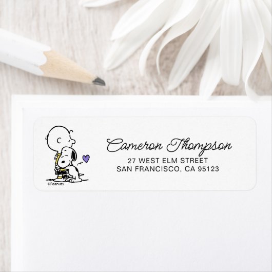 Peanuts | Valentine's Day | Charlie Brown & Snoopy Etiket (Insitu)