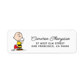 Peanuts | Valentine's Day Charlie Brown Valentine Etiket (Voorkant)
