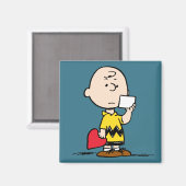 Peanuts | Valentine's Day Charlie Brown Valentine Magneet (Voorkant / Achterkant)