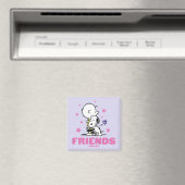 Peanuts | Valentine's Day | Friends For Life Magneet (Insitu (Vaatwasser))