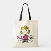 Peanuts | Valentine's Day | Sally Valentines Tote Bag (Achterkant)
