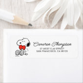 Peanuts | Valentine's Day | Snoopy Heart Hug Etiket (Insitu)