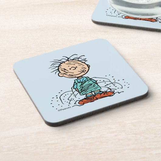 Peanuts | Varkenspijn Bier Onderzetter (Linkerzijde)