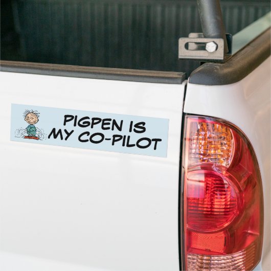 Peanuts | Varkenspijn Bumpersticker (Op Truck)