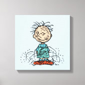 Peanuts | Varkenspijn Canvas Afdruk (Voorkant)