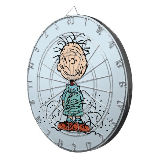Peanuts | Varkenspijn Dartbord (Voorkant Rechts)