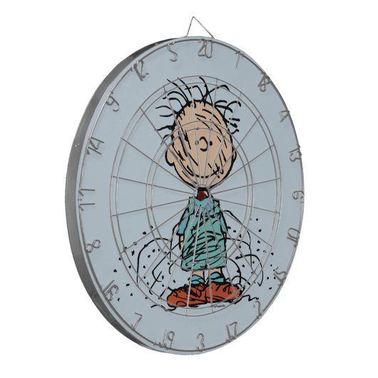 Peanuts | Varkenspijn Dartbord (Voorkant Links)