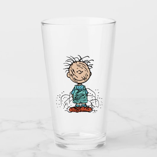 Peanuts | Varkenspijn Glas (Voorkant)