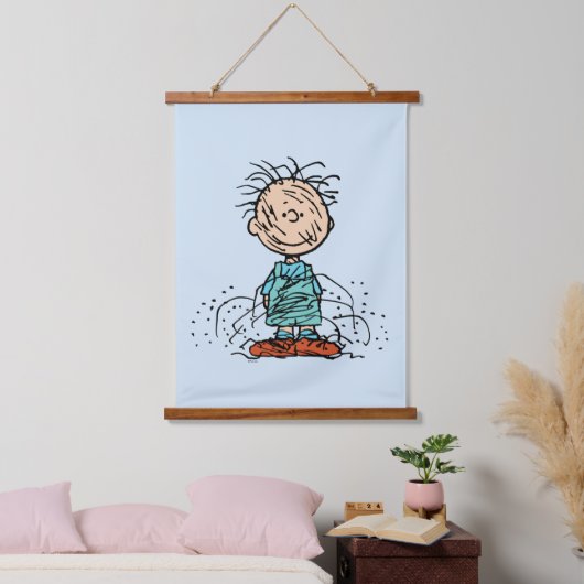 Peanuts | Varkenspijn Hangend Wandkleed (Slaapkamer)