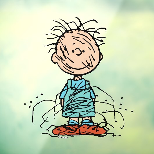 Peanuts | Varkenspijn Raamsticker (Vel 3)