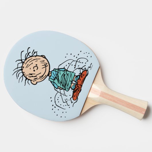 Peanuts | Varkenspijn Tafeltennisbatje (Zijkant)