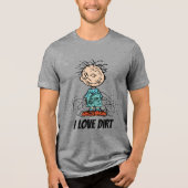 Peanuts | Varkenspijn Tri-Blend Shirt (Voorkant)