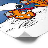 Peanuts | Verjaardag in de ruimte Poster (Hoek)