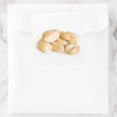 Peanuts Vierkante Sticker (Tas)