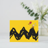 Peanuts | Vliegende vlieger Charlie Brown Briefkaart (Staand voorkant)