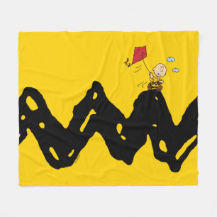 Peanuts   Vliegende vlieger Charlie Brown Fleece Deken