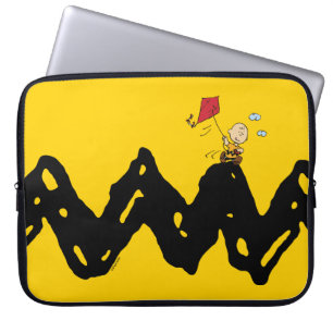 Peanuts Vliegende vlieger Charlie Brown Laptop Sleeve
