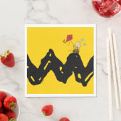 Peanuts | Vliegende vlieger Charlie Brown Servet (Insitu)