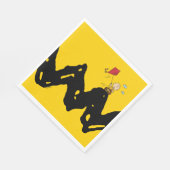 Peanuts | Vliegende vlieger Charlie Brown Servet (Hoek)