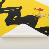 Peanuts | Vliegende vlieger Charlie Brown Sherpa Deken (3/4)