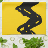 Peanuts | Vliegende vlieger Charlie Brown Theedoek (Gevouwen)