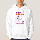 Peanuts | Vrede op Aarde Snoopy & Woodstock Hoodie (Voorkant)