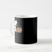 Peanuts vrolijk pasen koffiemok (Voorkant links)