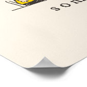 Peanuts We Did It Graduation Funny Quote Snoopy Poster (Hoek)