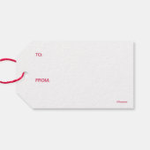 Peanuts | Wees vrolijk met Kerstmis Cadeaulabel (Achterkant Horizontaal)